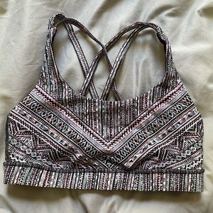 Lululemon Energy Bra - Tribal Pace